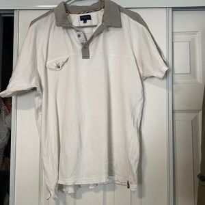 Mens Burberry Golf Polo Tee small